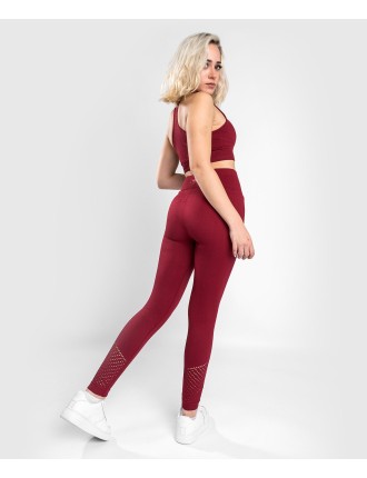 Top Choice Venum Sparring Seamless 7/8 Leggings - For Women - Burgundy