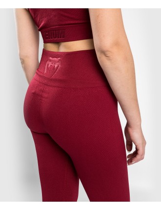 Top Choice Venum Sparring Seamless 7/8 Leggings - For Women - Burgundy