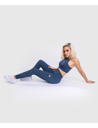 Top Choice Venum Sparring Seamless 7/8 Leggings - For Women - Navy Blue Fresh Release