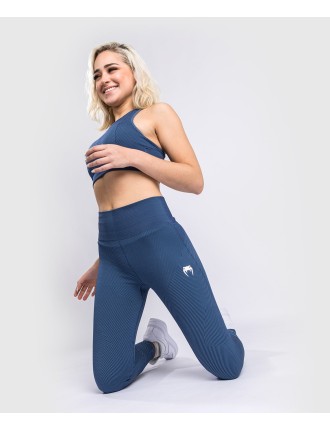 Top Choice Venum Sparring Seamless 7/8 Leggings - For Women - Navy Blue Fresh Release