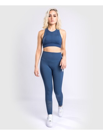 Top Choice Venum Sparring Seamless 7/8 Leggings - For Women - Navy Blue Fresh Release