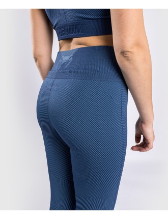 Top Choice Venum Sparring Seamless 7/8 Leggings - For Women - Navy Blue Fresh Release