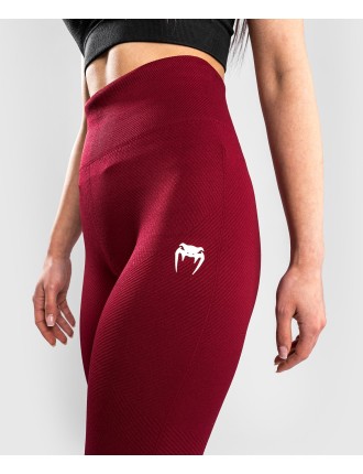 Top Choice Venum Sparring Seamless Leggings - For Women - Burgundy Immediate Availability