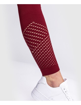 Top Choice Venum Sparring Seamless Leggings - For Women - Burgundy Immediate Availability