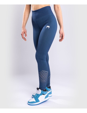 Top Choice Venum Sparring Seamless Leggings - For Women - Navy Blue