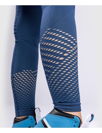 Top Choice Venum Sparring Seamless Leggings - For Women - Navy Blue