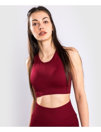 Top Choice Venum Sparring Seamless Sports Bra - For Women - Burgundy Available for Immediate Shipping