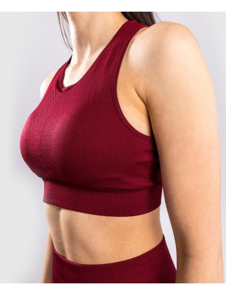 Top Choice Venum Sparring Seamless Sports Bra - For Women - Burgundy Available for Immediate Shipping