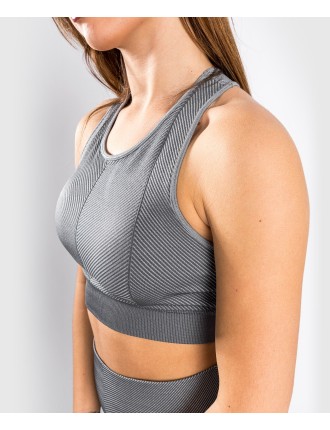 Top Choice Venum Sparring Seamless Sports Bra - For Women - Dark Grey New Release