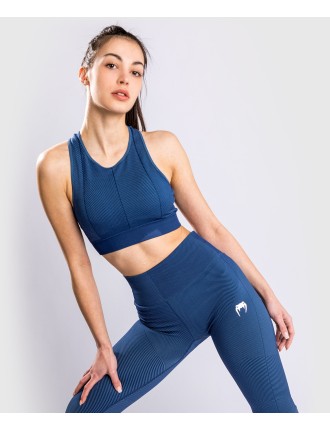 Top Choice Venum Sparring Seamless Sports Bra - For Women - Navy Blue