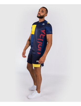 Top Choice Venum Sport 05 Dry Tech T-shirt - Blue/Yellow Limited Stock