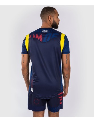 Top Choice Venum Sport 05 Dry Tech T-shirt - Blue/Yellow Limited Stock