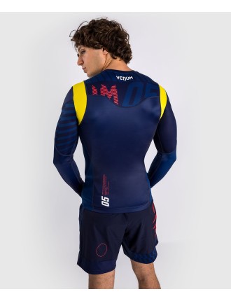 Top Choice Venum Sport 05 Rashguard Long Sleeves - Blue/Yellow Hot New Item