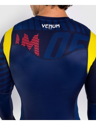 Top Choice Venum Sport 05 Rashguard Long Sleeves - Blue/Yellow Hot New Item