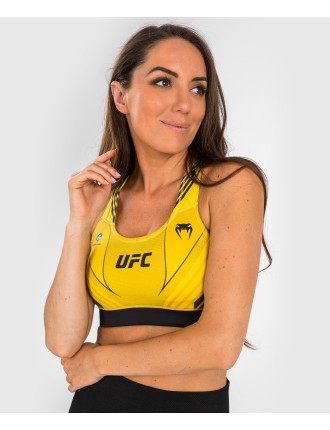 Top Choice UFC Venum Authentic Fight Night 1.0 Women's Sport Bra - Yellow Immediate Availability