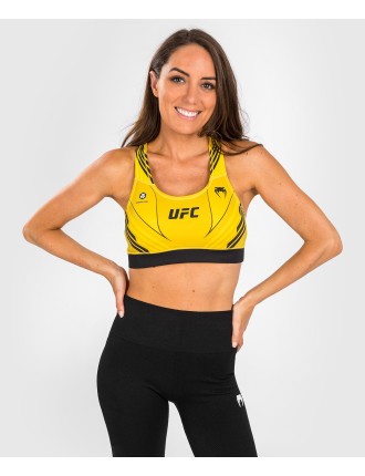 Top Choice UFC Venum Authentic Fight Night 1.0 Women's Sport Bra - Yellow Immediate Availability