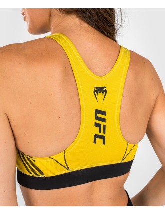 Top Choice UFC Venum Authentic Fight Night 1.0 Women's Sport Bra - Yellow Immediate Availability