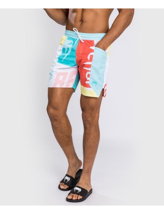 Top Choice Venum Summer 88 Boardshorts - Clearwater Blue/Flame Red Limited Stock