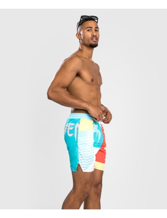 Top Choice Venum Summer 88 Boardshorts - Clearwater Blue/Flame Red Limited Stock