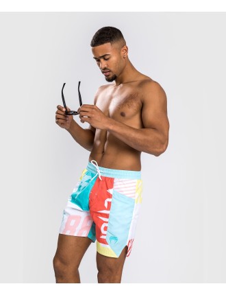 Top Choice Venum Summer 88 Boardshorts - Clearwater Blue/Flame Red Limited Stock