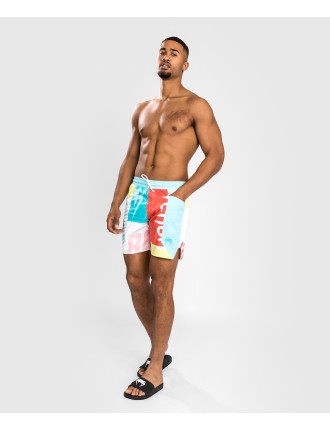 Top Choice Venum Summer 88 Boardshorts - Clearwater Blue/Flame Red Limited Stock