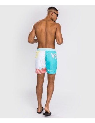 Top Choice Venum Summer 88 Boardshorts - Clearwater Blue/Flame Red Limited Stock