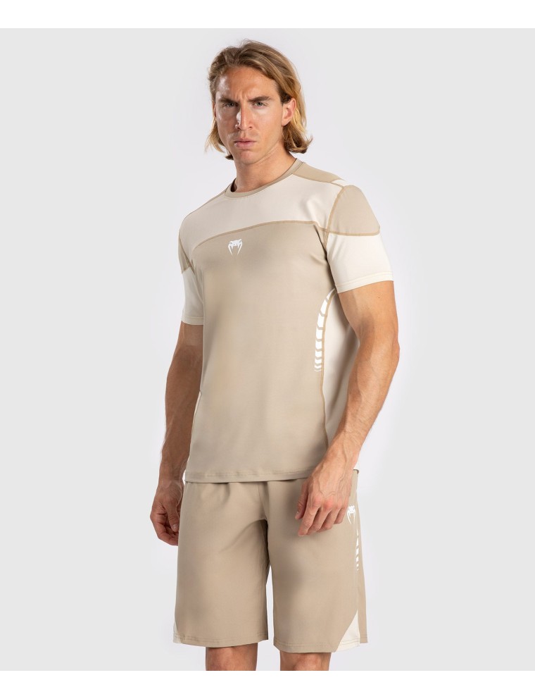 Top Choice Venum Tempest Men's Dry-Tech T-Shirt - Beige/Sand Ready for Shipment