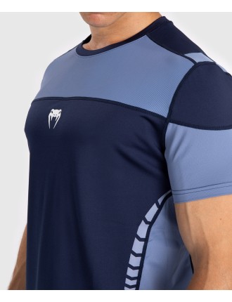 Top Choice Venum Tempest Men's Dry-Tech T-Shirt - Navy Blue/Blue On Hand Now