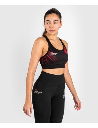 Top Choice UFC Performance Institute 2.0 Women Sport Bra - Black/Red New Stock