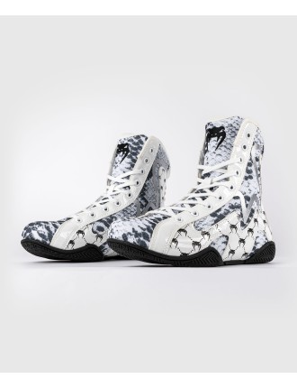 Top Choice Venum White Snake Boxing Shoes for Women - White Limited Stock