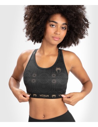 Top Choice Venum Women Santa Muerte Dark Side - Sport Bra - Black/Brown In Stock