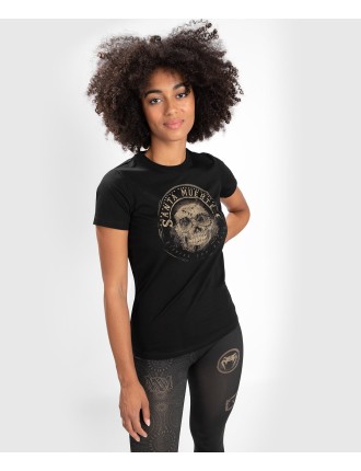 Top Choice Venum Women Santa Muerte Dark Side - T-shirt - Black/Brown Available for Immediate Shipping