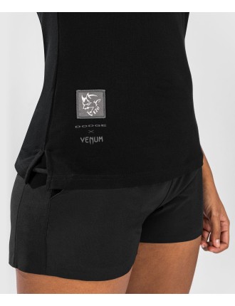 Top Choice Venum x Dodge Challenger SRT Demon 170 Women's Polo Shirt - Black