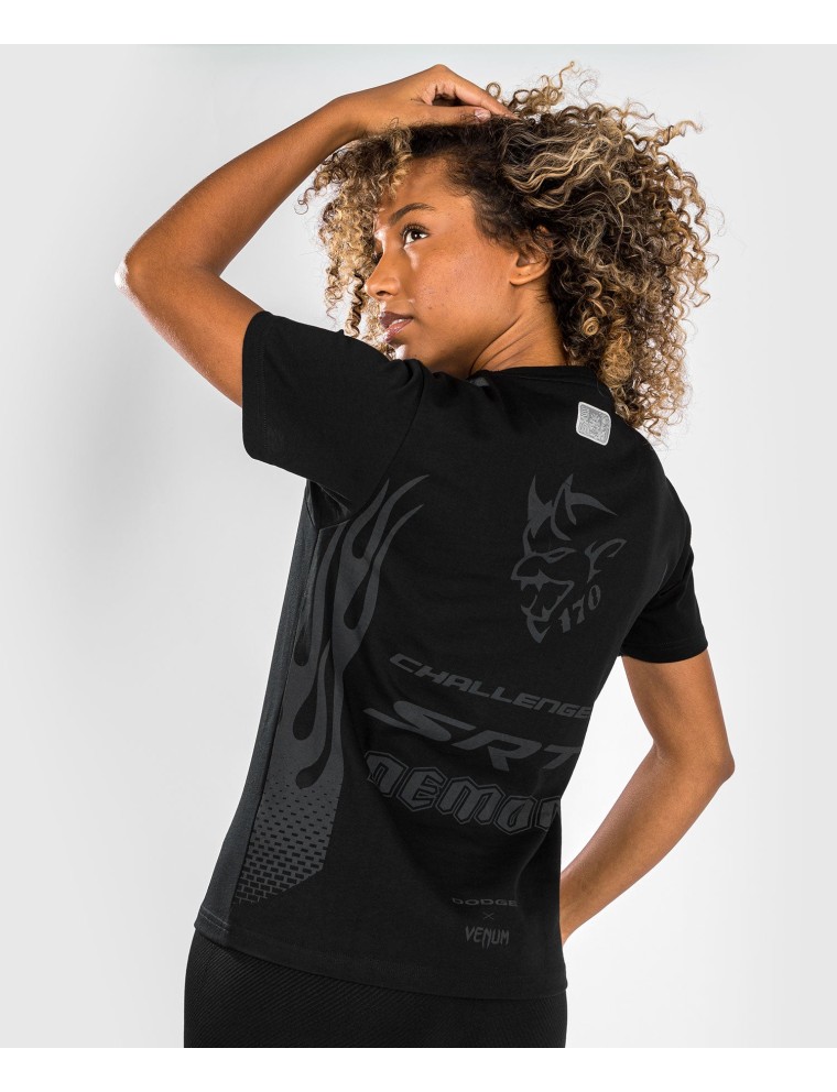 Top Choice Venum x Dodge Challenger SRT Demon 170 Women's T-Shirt - Black Hot New Item