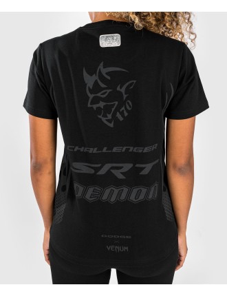 Top Choice Venum x Dodge Challenger SRT Demon 170 Women's T-Shirt - Black Hot New Item