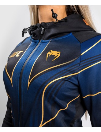 Top Choice Ufc Authentic Fight Night 2.0 Kit By Venum Women's Walkout Hoodie - Midnight Edition - Champion Limited Stock