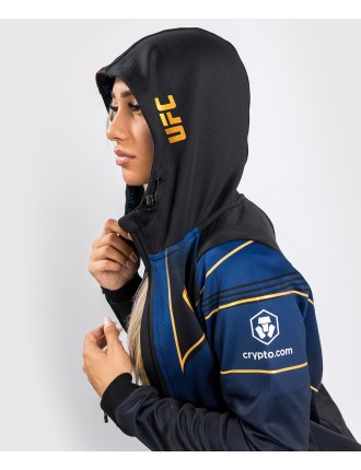 Top Choice Ufc Authentic Fight Night 2.0 Kit By Venum Women's Walkout Hoodie - Midnight Edition - Champion Limited Stock