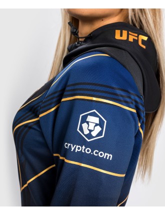 Top Choice Ufc Authentic Fight Night 2.0 Kit By Venum Women's Walkout Hoodie - Midnight Edition - Champion Limited Stock