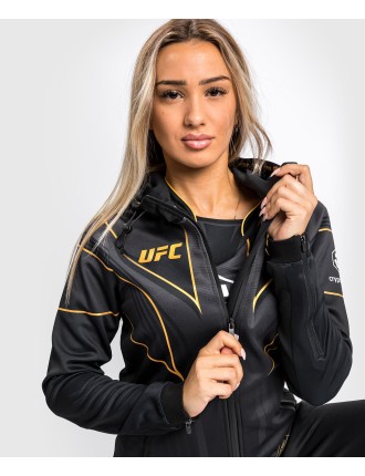 Top Choice UFC Venum Authentic Fight Night 2.0 Women's Walkout Hoodie - Champion Immediate Availability