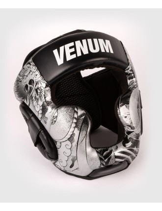 Top Choice Venum YKZ21 Kids Headgear - Black/White Available Now