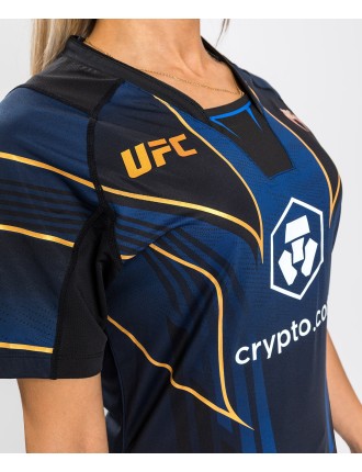 Top Choice UFC Authentic Fight Night 2.0 Kit By Venum Women's Walkout Jersey - Midnight Edition - Champion In Stock