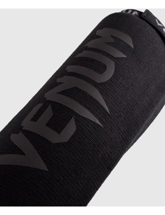 Top Choice Venum Kontact Shin Guards - Black/Black Limited Stock