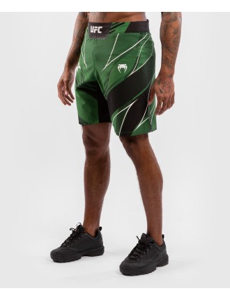 Top Choice UFC Venum Authentic Fight Night Men's Shorts - Long Fit - Green New Stock