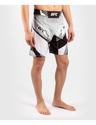 Top Choice UFC Venum Authentic Fight Night Men's Shorts - Long Fit - White In Stock