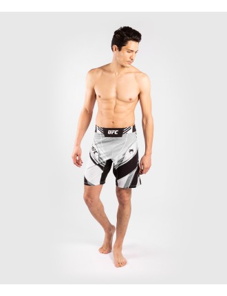 Top Choice UFC Venum Authentic Fight Night Men's Shorts - Long Fit - White In Stock