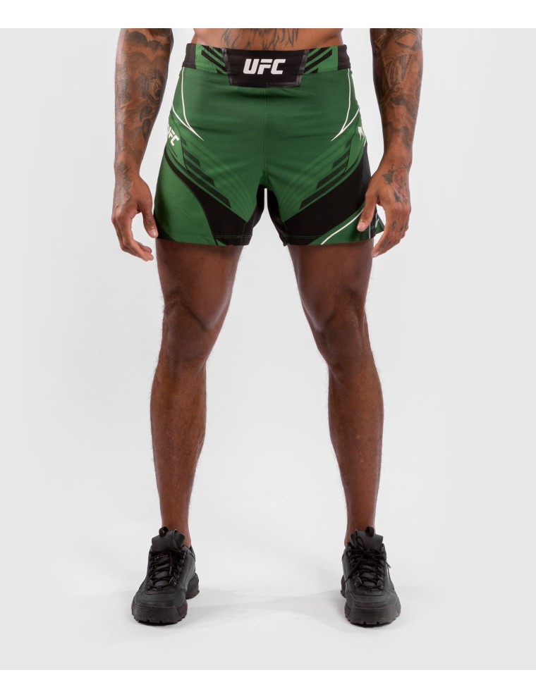 Top Choice UFC Venum Authentic Fight Night Men's Shorts - Short Fit - Green On Hand Now