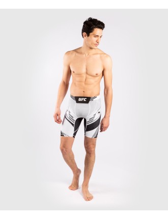 Top Choice UFC Venum Authentic Fight Night Men's Vale Tudo Shorts - Long Fit - White In Stock