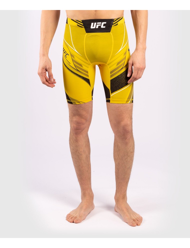 Top Choice UFC Venum Authentic Fight Night Men's Vale Tudo Shorts - Long Fit - Yellow Available for Immediate Shipping