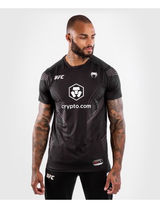 Top Choice UFC Venum Authentic Fight Night Men's Walkout Jersey - Black Just Launched