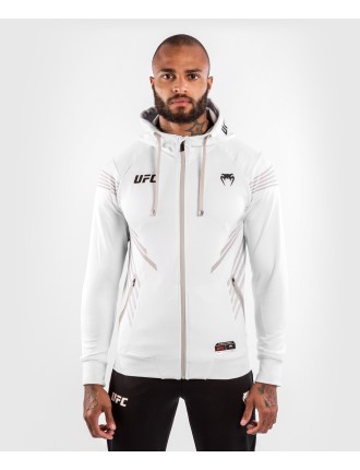 Top Choice UFC Venum Authentic Fight Night Men's Walkout Hoodie - White New Release